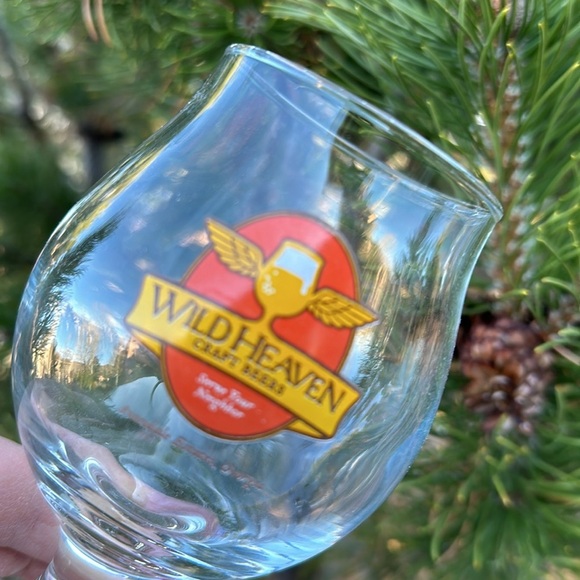 Wild Heaven Craft Beer, Avondale Estates Atlanta GA Beer glassware with stem - Picture 5 of 6
